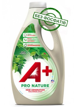 Гель для прання A + Pro Nature Універсальний, 4 л (80 прань)